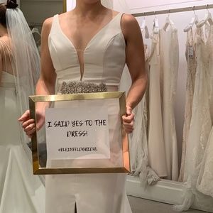 Mikeala wedding dress and belt